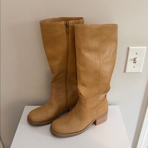 T.J.Maxx Camel Heeled Boots